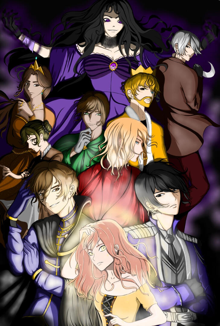 All artworks here were created by me