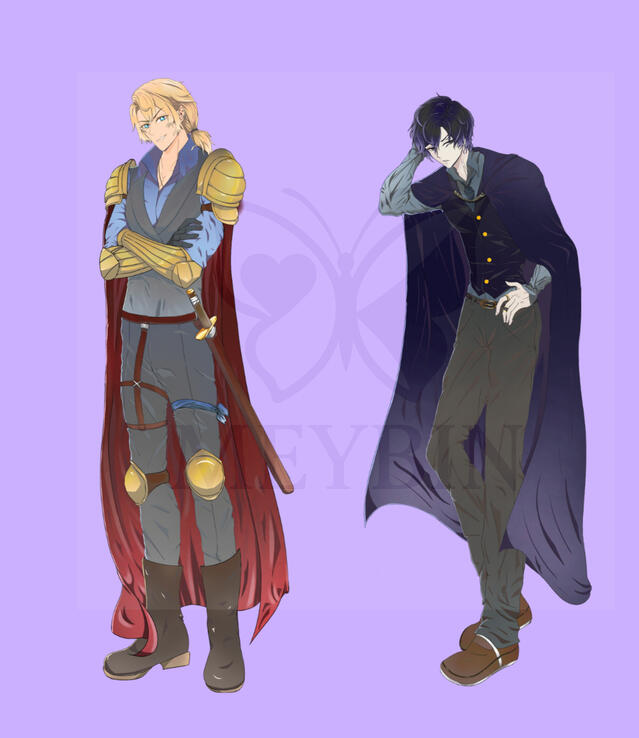 NEW SPRITE TRISTAN AND ETHAN | VOF